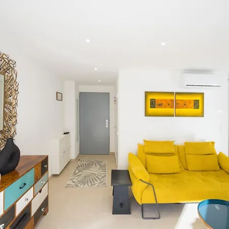 Les Voiles D Azur, Duplex Moderne Avec Vue Sur Le Port Et La Mer, A 2 Minutes Des Plages *