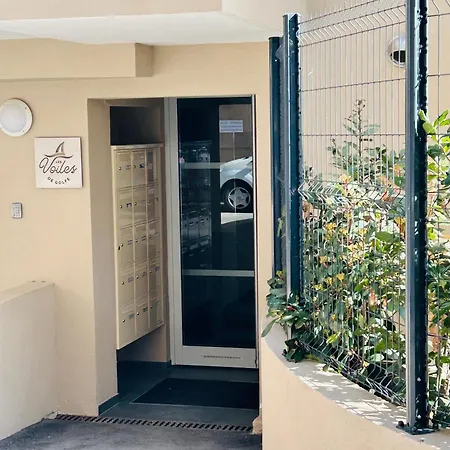 Les Voiles D Azur, Duplex Moderne Avec Vue Sur Le Port Et La Mer, A 2 Minutes Des Plages *